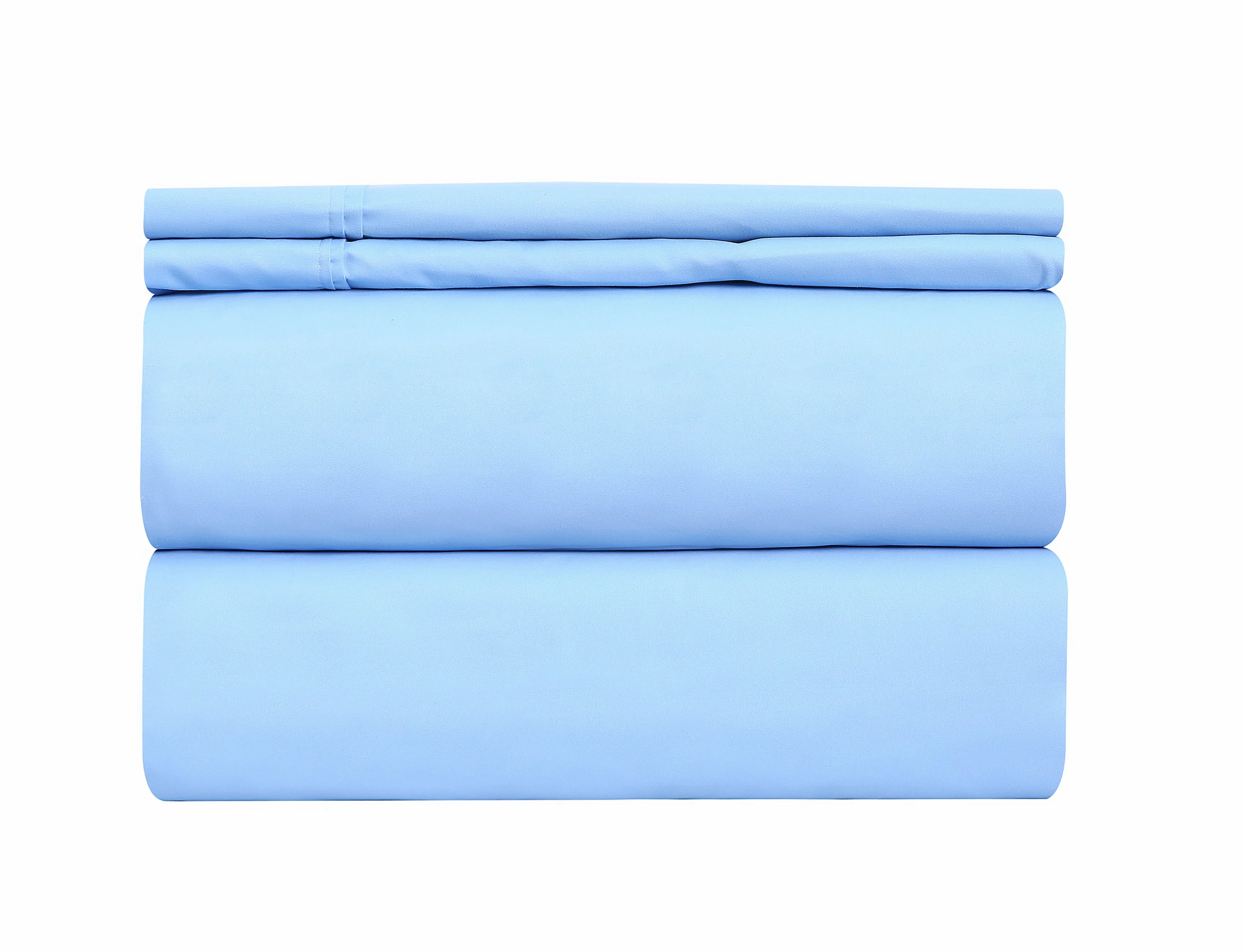 Deluxe Hotel Quality Double Brushed Microfiber 4 Piece Deep Pocket Bed Sheet Sheets Sets Bedding - Wrinkle Resistant Silky Soft Touch