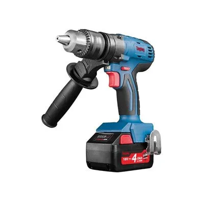 DONGCHENG CORDLESS DRIVER HAMMER DRILL, 5/8", 16mm, 18V, 4.0Ah, 70N.m, Ex. battery