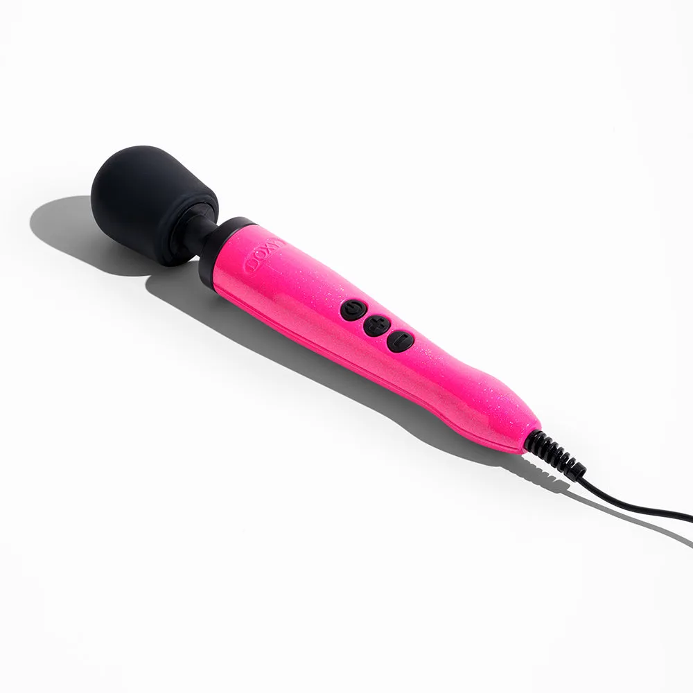 Doxy Die Cast Wand Vibrator Hot Pink