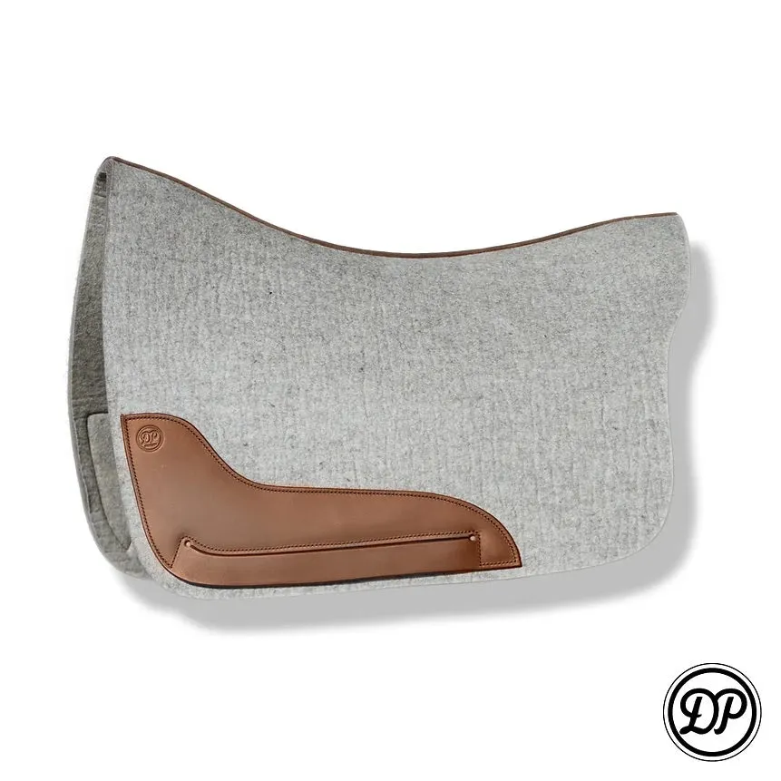 DP Saddlery Wool Felt Saddle Pad - Baroque