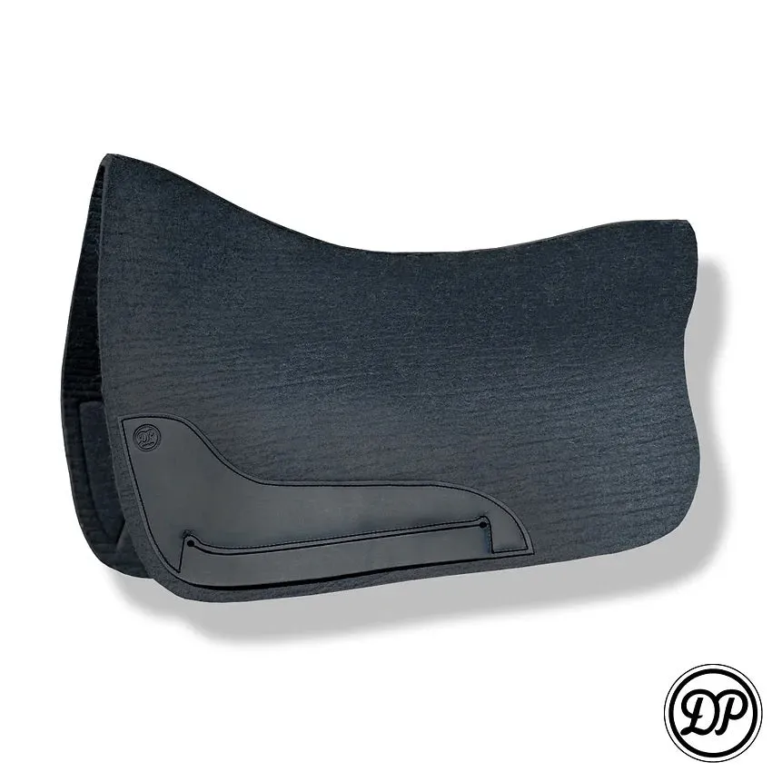 DP Saddlery Wool Felt Saddle Pad - Baroque