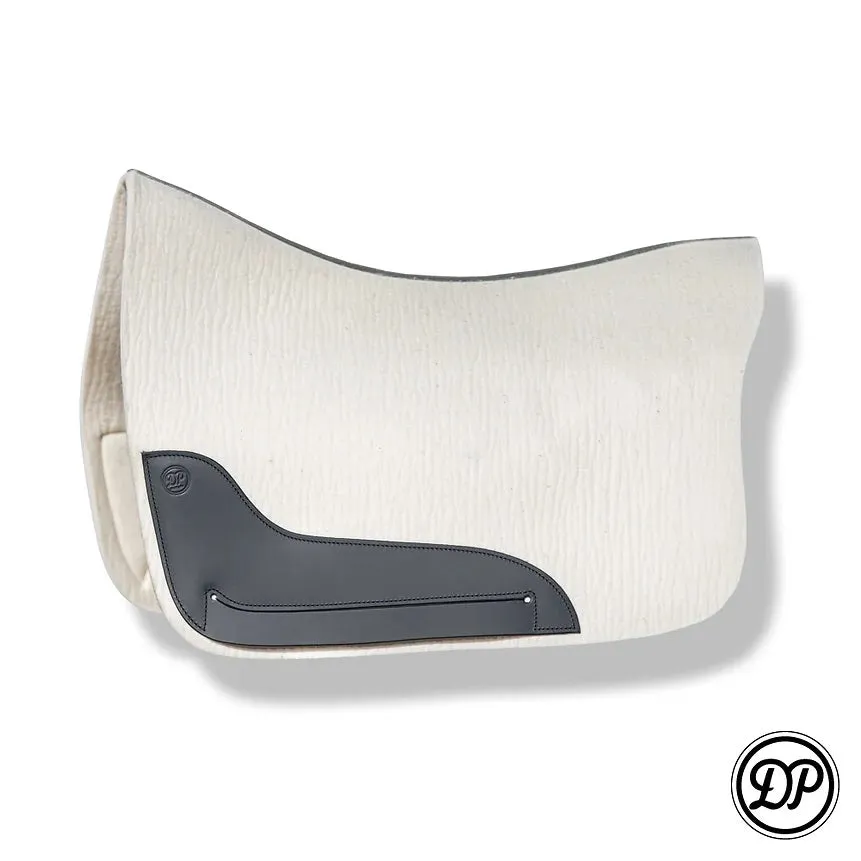 DP Saddlery Wool Felt Saddle Pad - Baroque