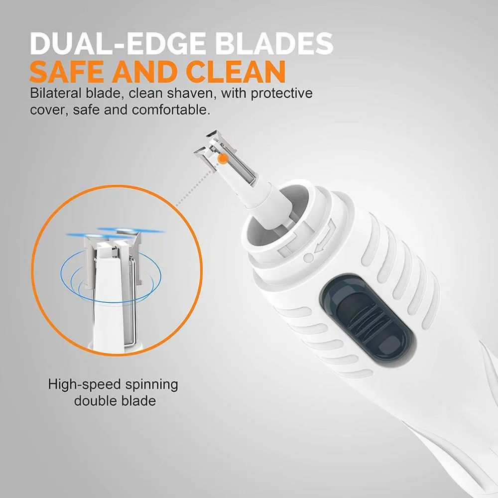 Ear Nose Hair Trimmer Clipper  Professional Painless