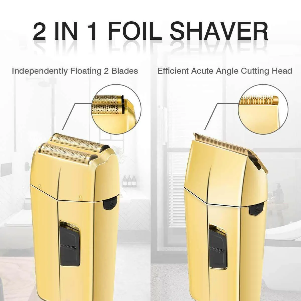 Electric Foil Shavers Men's Beard Shaver Foil Electric Razor