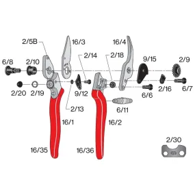 Felco 16 Replacement Parts