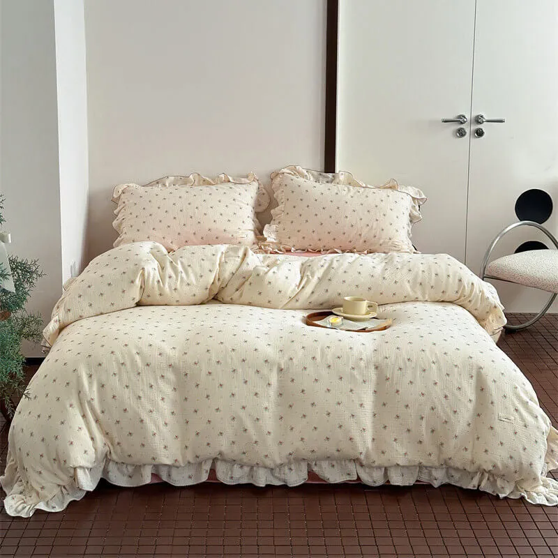 Floral Cotton Bedding Set