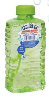 Fubbles Bubble Solution