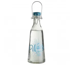 Glass Water Bottle-Drink Up