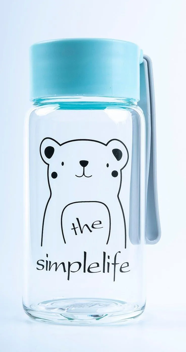 Glass Water Bottle for kids