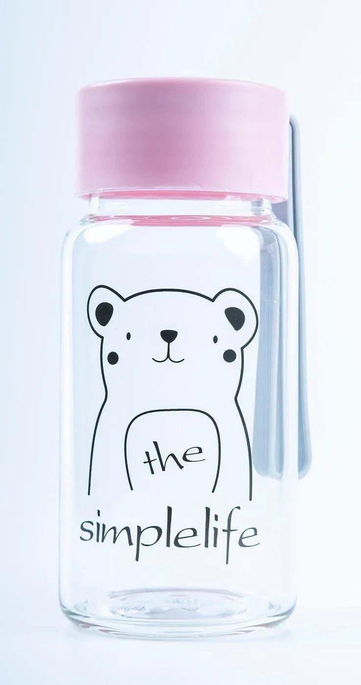 Glass Water Bottle for kids