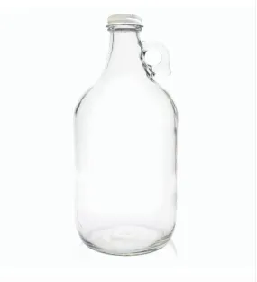 growler | clear glass