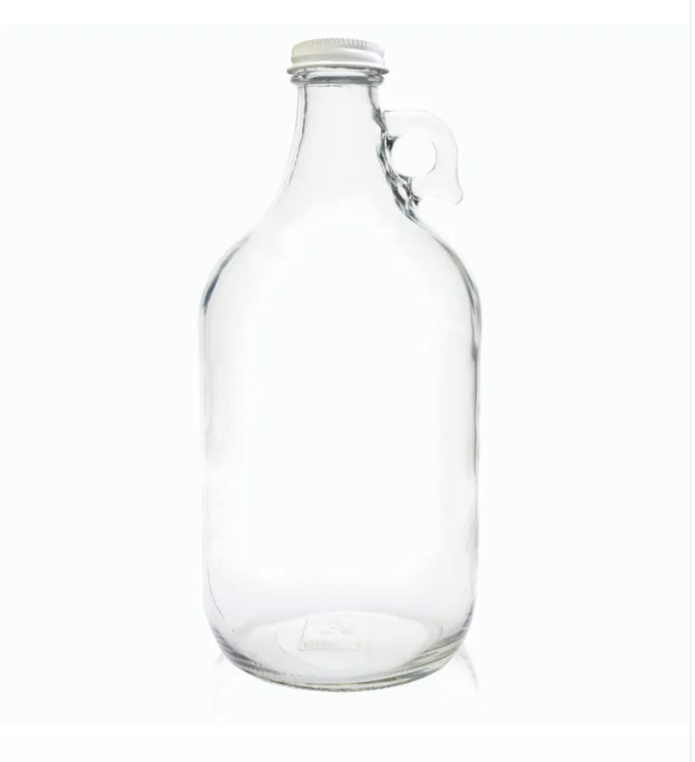 growler | clear glass