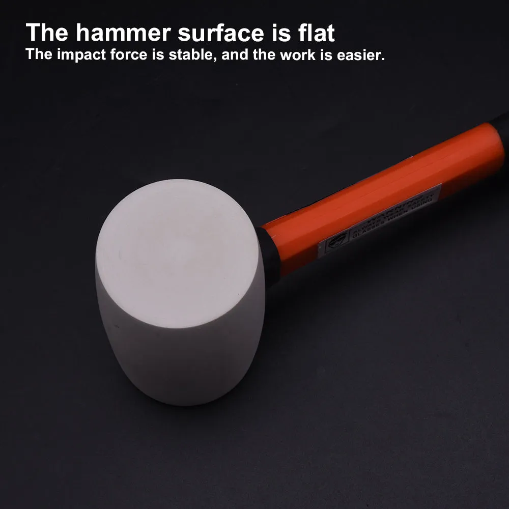 Harden White Rubber Mallet with  Firbregalss Handle 225g 590432