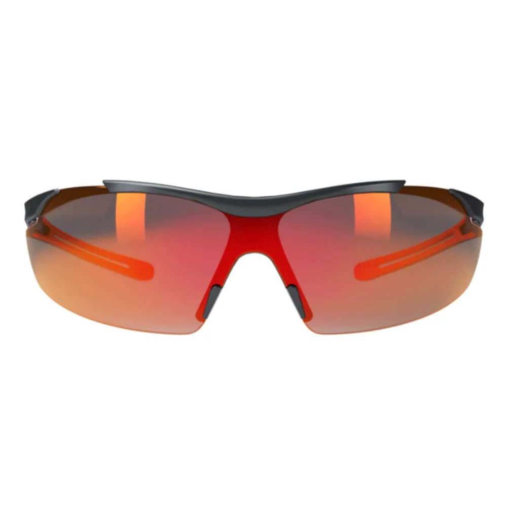 Hellberg 23333 Argon Red Anti-Fog/Scratch Safety Glasses