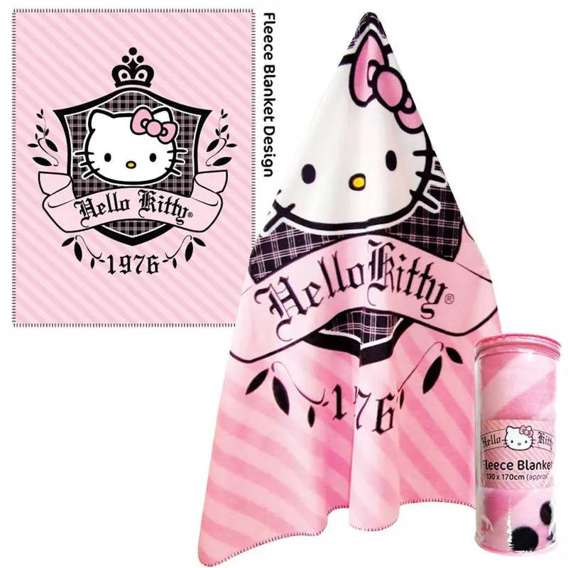 Hello Kitty Prep 1976 Fleece Blanket