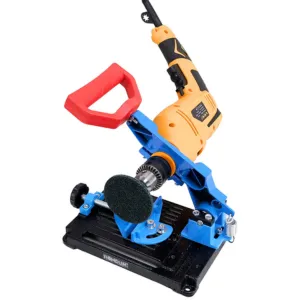 Homdum 2 IN1 Angle Grinder and Drill Machine Stand With Heavy Duty Cast Iron Base For 4"" Model.