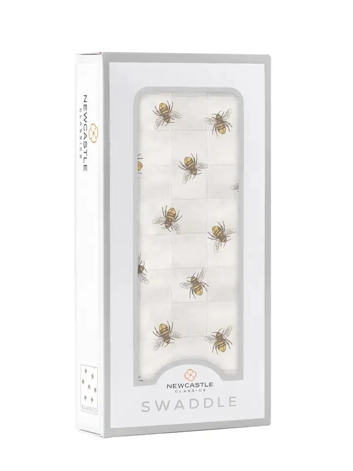 Honey Bee Bamboo Swaddle