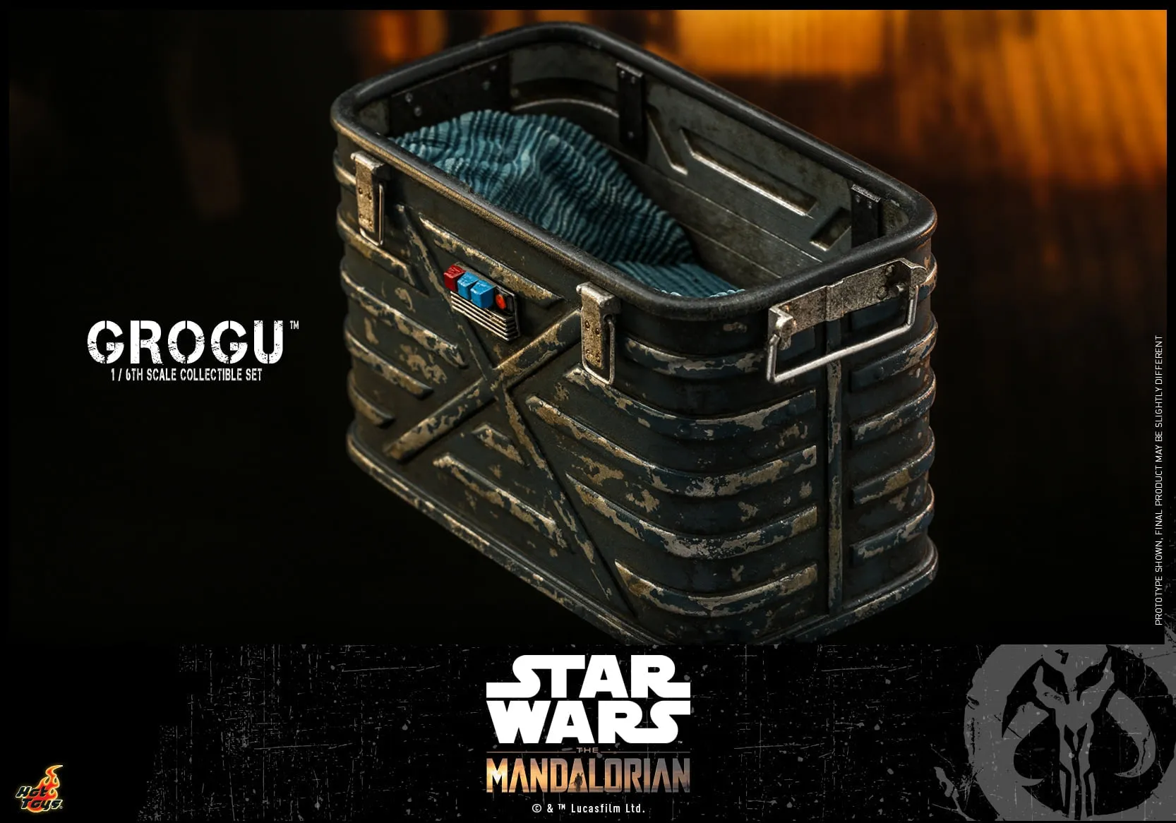 Hot Toys - TMS043 - Star Wars: The Mandalorian - 1/6th scale Grogu Collectible Set