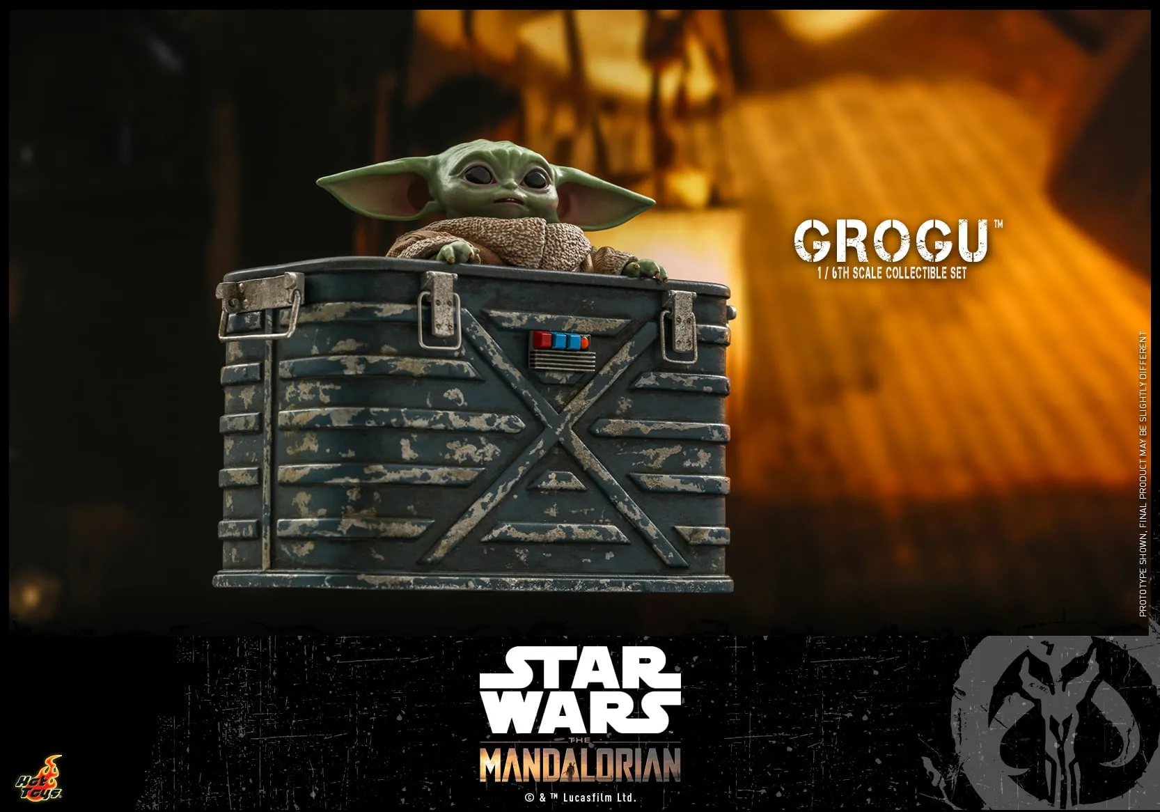 Hot Toys - TMS043 - Star Wars: The Mandalorian - 1/6th scale Grogu Collectible Set