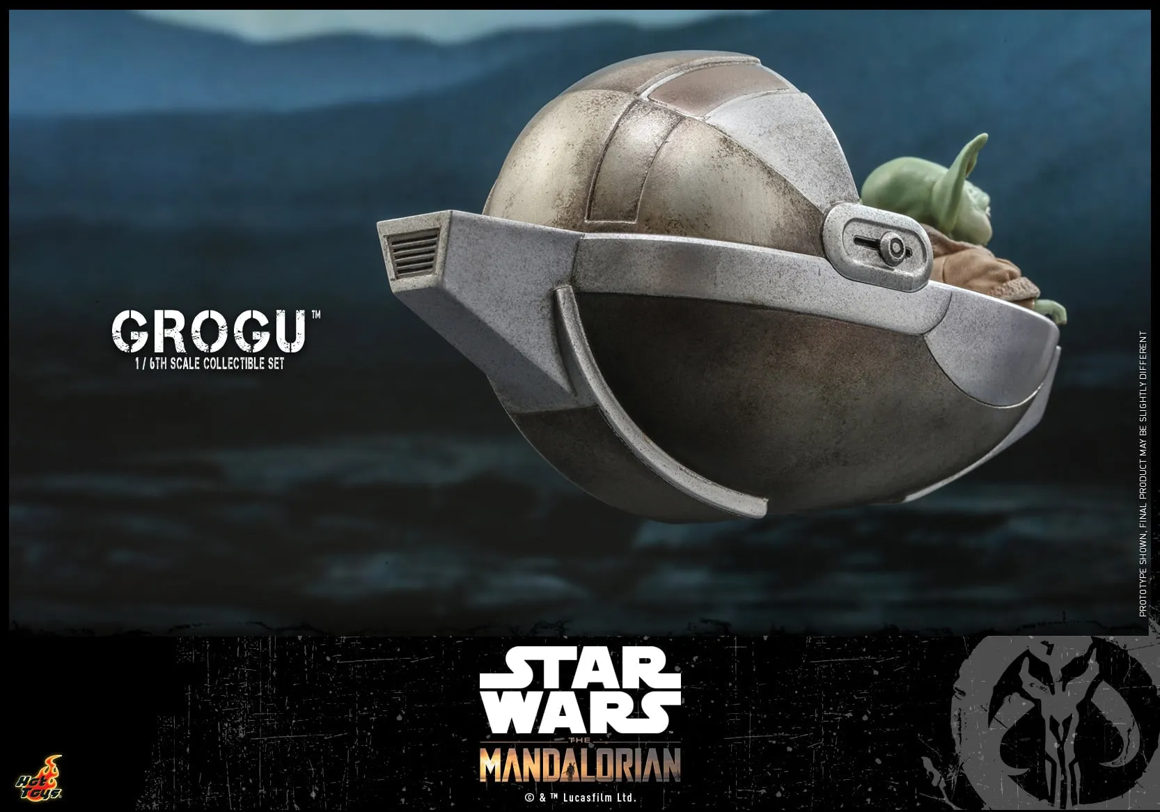 Hot Toys - TMS043 - Star Wars: The Mandalorian - 1/6th scale Grogu Collectible Set