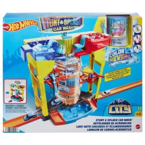 Hot Wheels City Stunt and Splash Car Wash