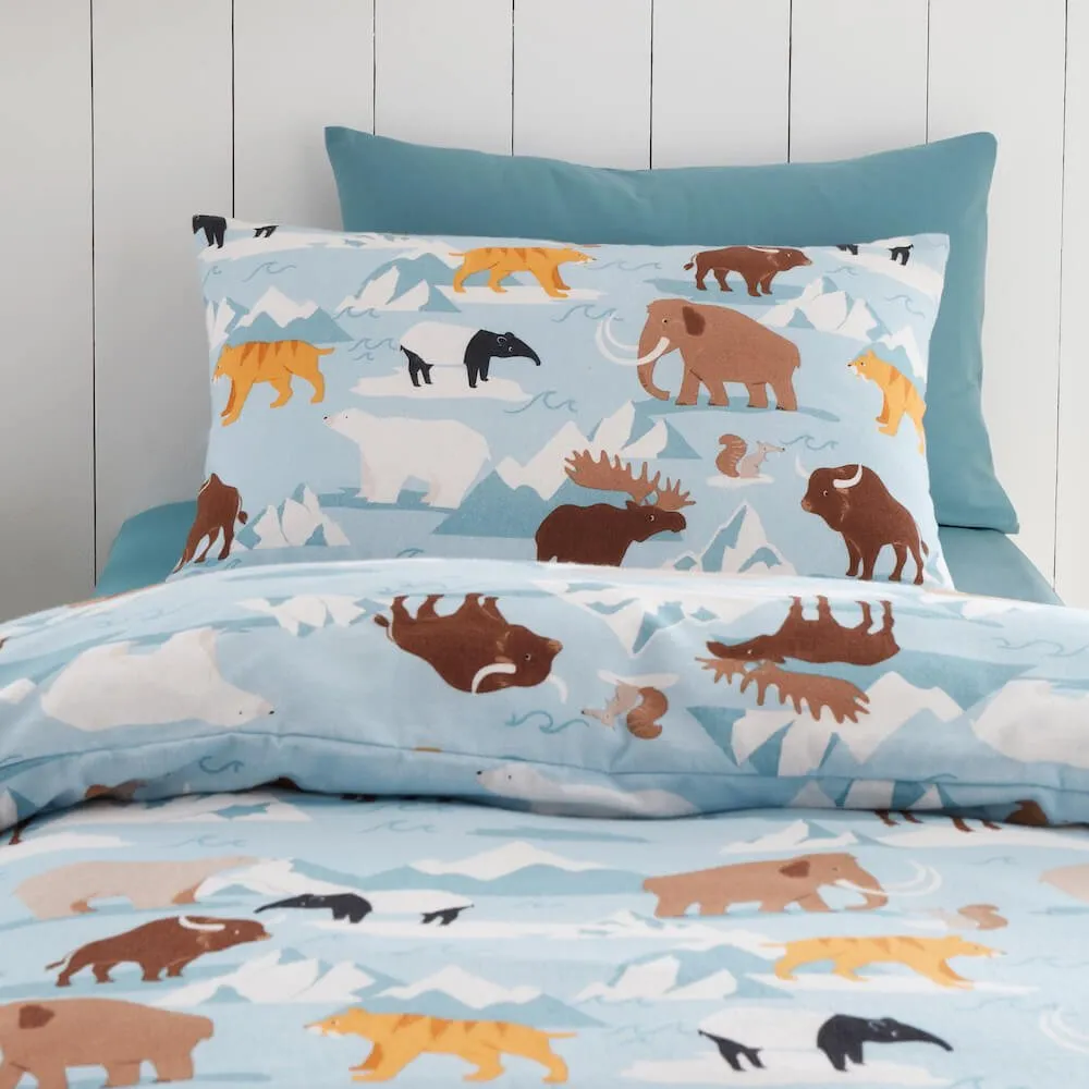 Ice Explorer Flannel Pillowcase (Pair)