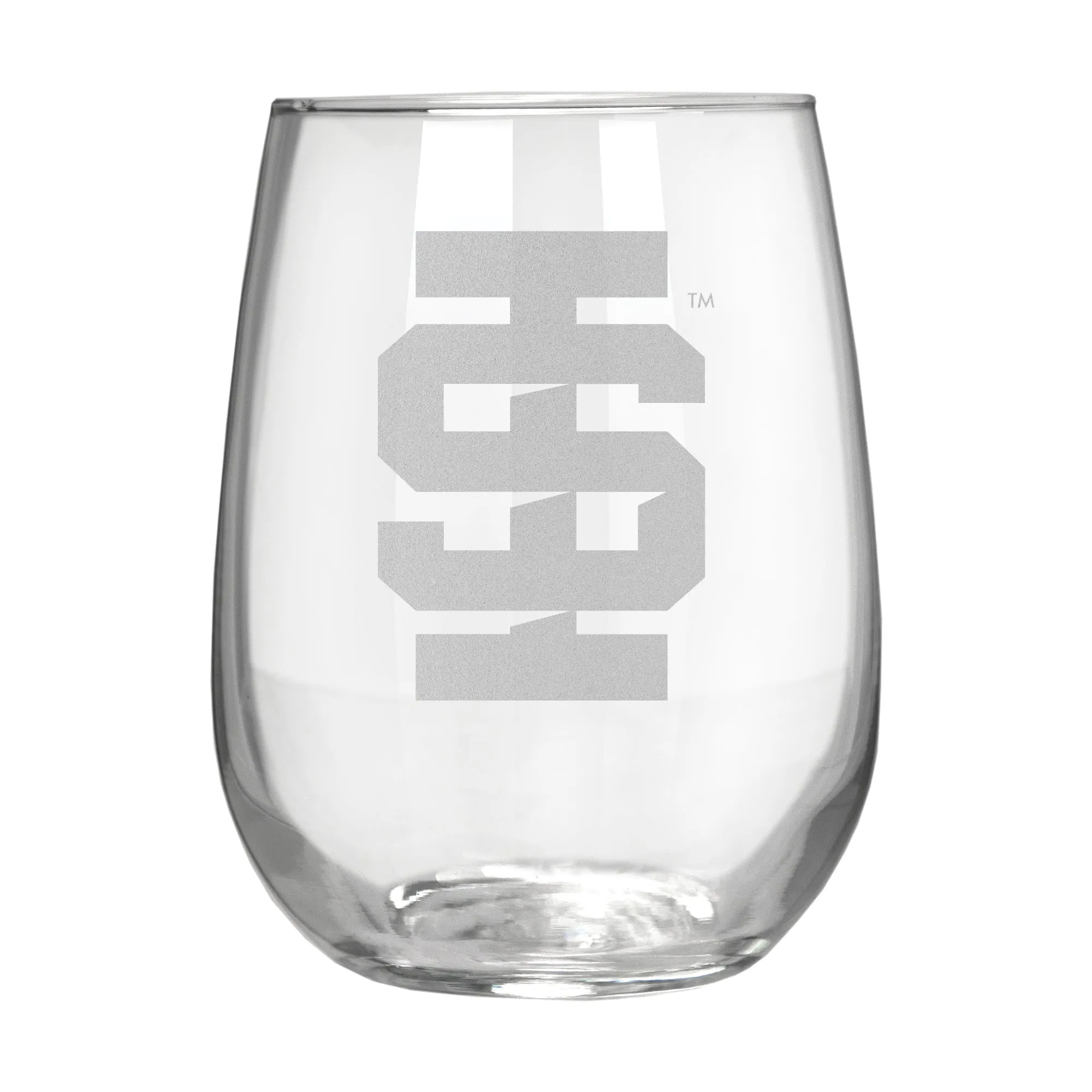 Idaho State Bengals 17 oz. Stemless Wine Glass