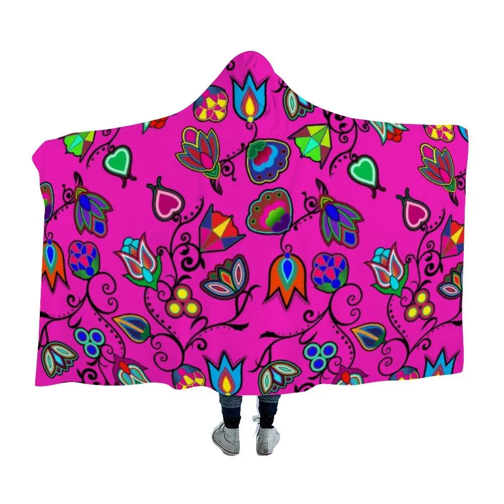 Indigenous Paisley Hooded Blanket