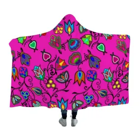 Indigenous Paisley Hooded Blanket