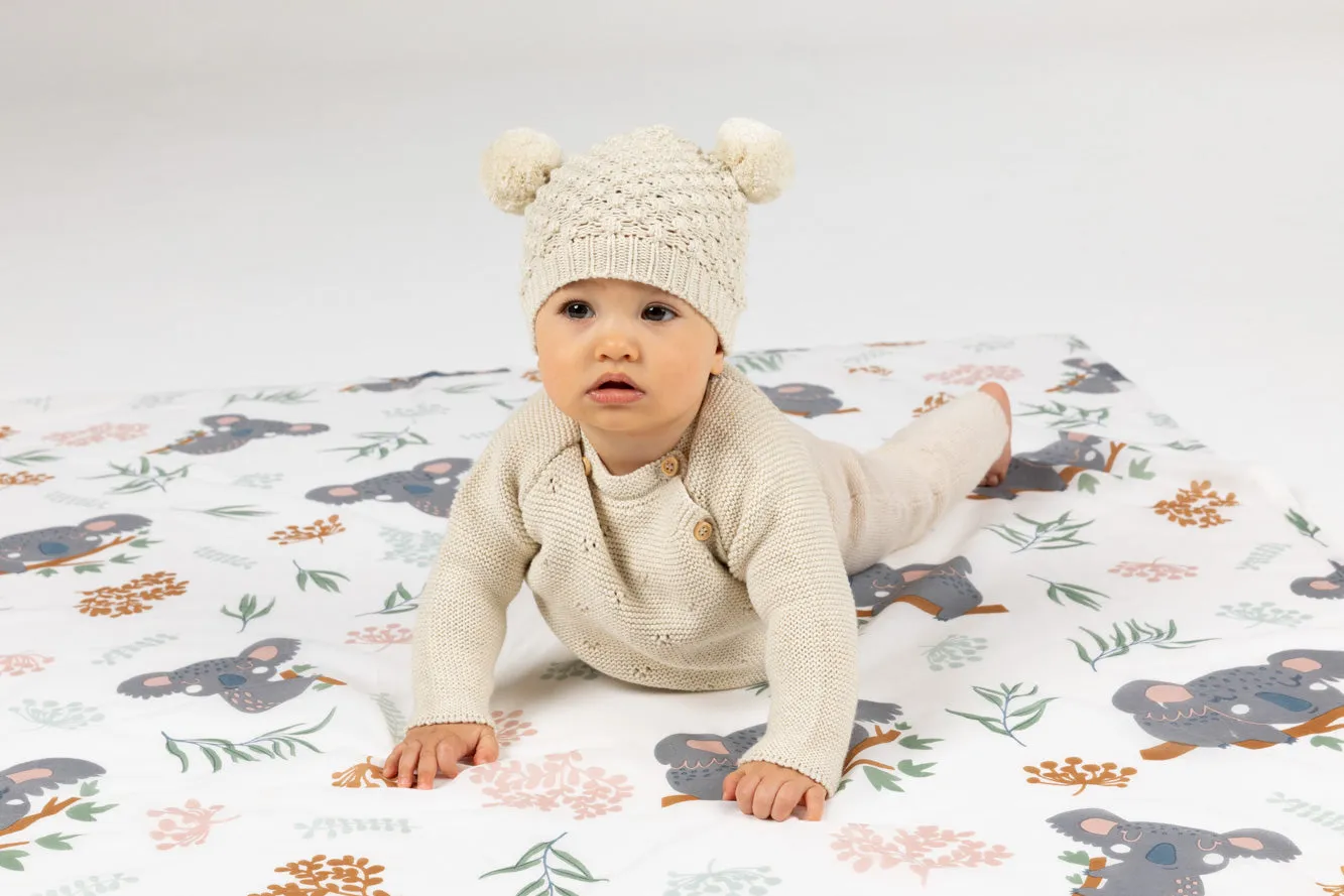 Kimberley Koala Baby 100 % Cotton Baby Swaddle Wrap