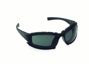 Kimberly-Clark Jackson Safety V50 Calico Safety Eyewear - Black Frame - Smoke Lens - Anti-fog - Sold/Each