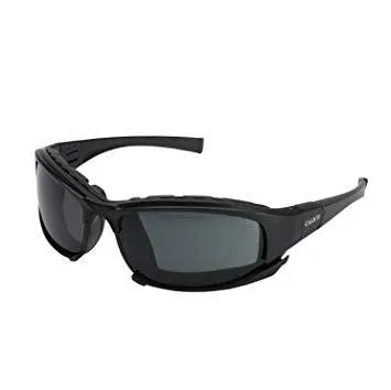 Kimberly-Clark Jackson Safety V50 Calico Safety Eyewear - Black Frame - Smoke Lens - Anti-fog - Sold/Each