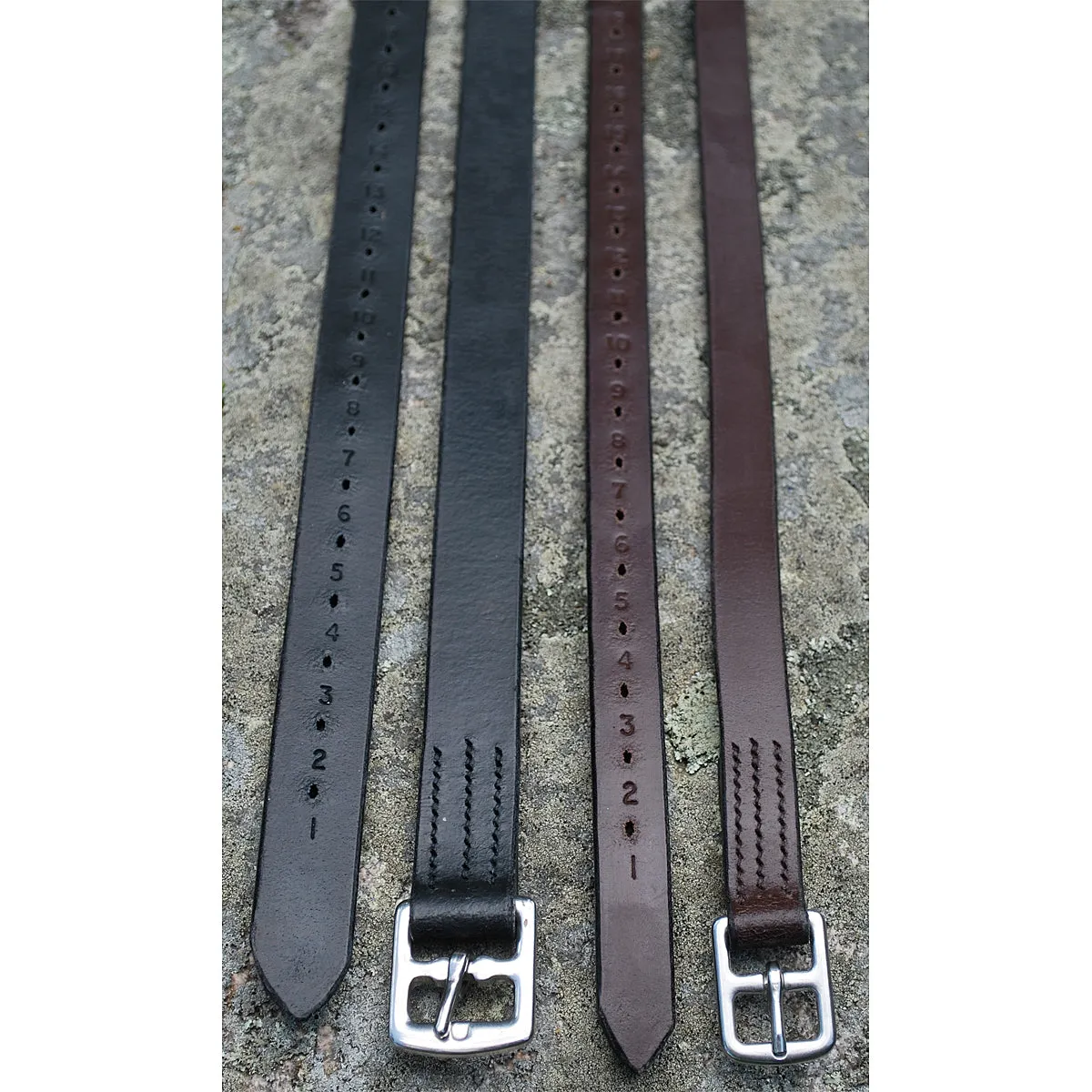 KL Select Half Hole Stirrup Leathers