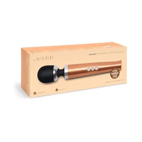 Le Wand Die Cast Rechargeable Massager Rose Gold