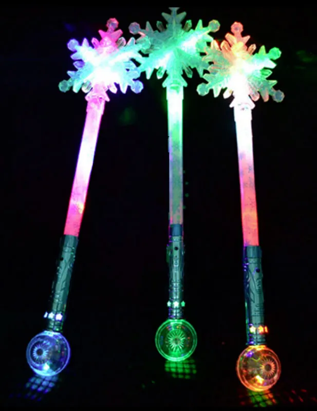 Light Up Snowflake Wands Wholesale