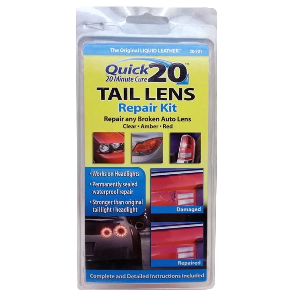 Liquid Leather Headlight & Tail Light Lens Repair Kit (20-901)