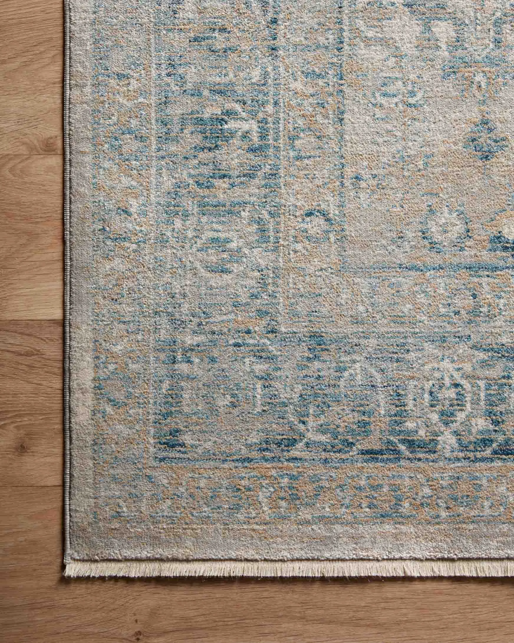 Magnolia Home x Loloi Elise Rug - Neutral Blue