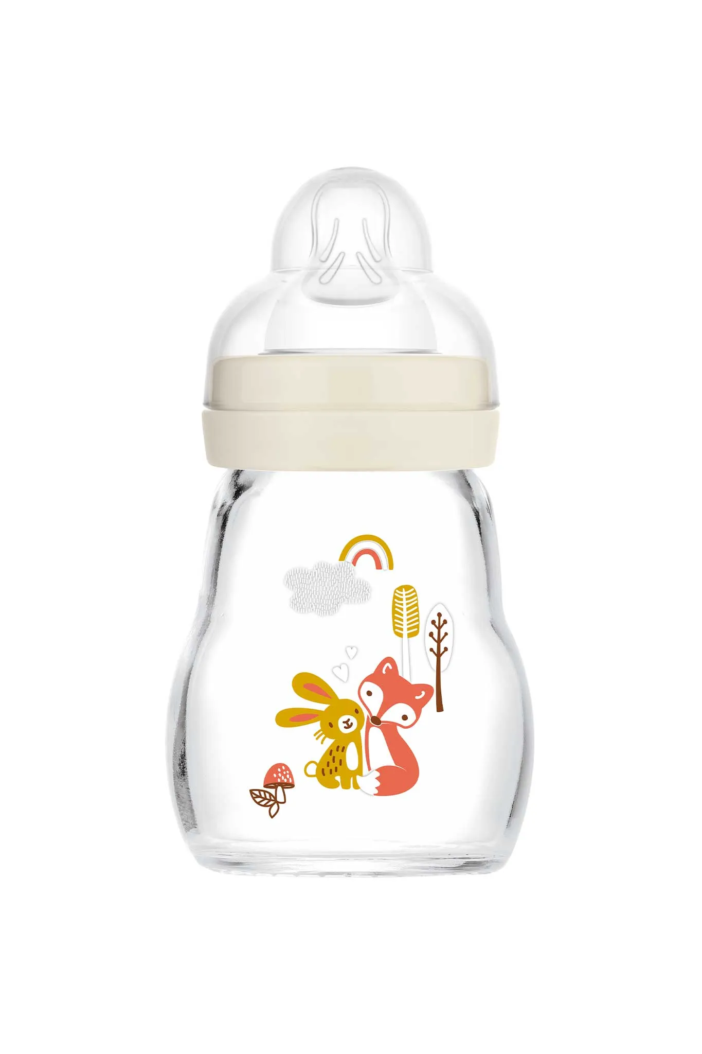 MAM Feel Good Glass Baby Bottle 170ml