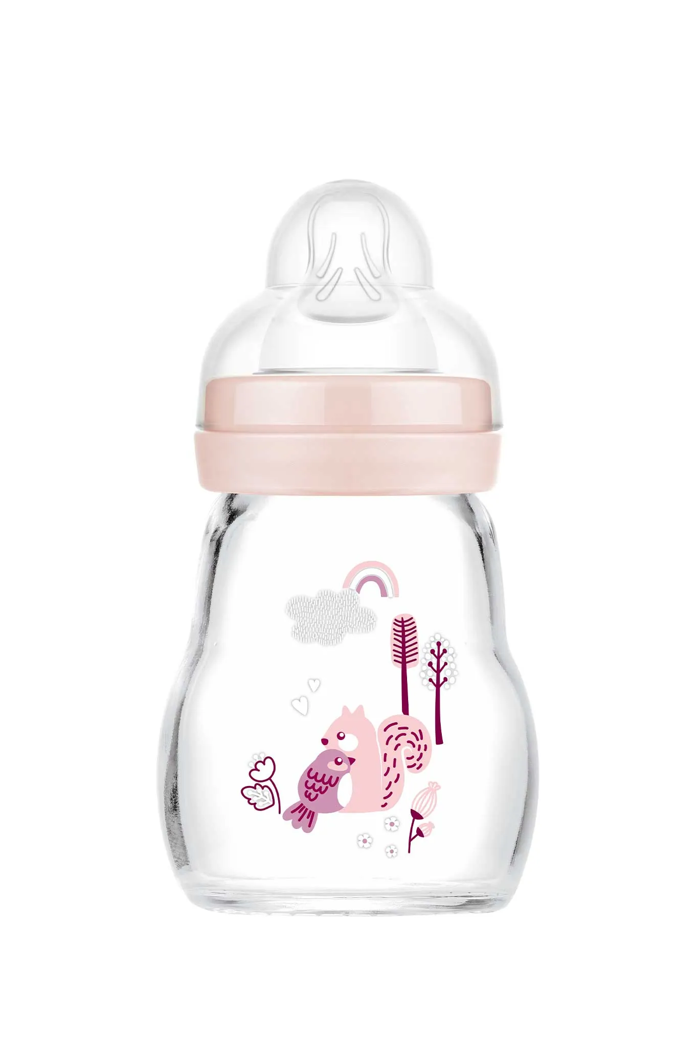 MAM Feel Good Glass Baby Bottle 170ml