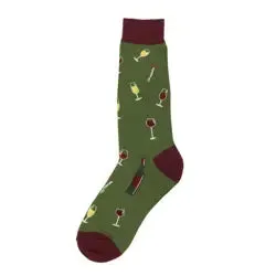 Men's Sock - Red Wine - 6935m