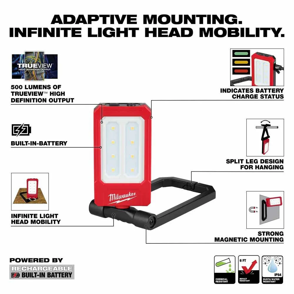 Milwaukee 2013R Milwaukee Rechargeable Low-Profile Magnetic Task Light