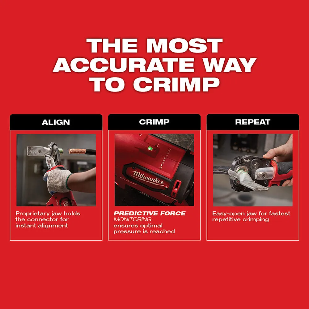 Milwaukee 2679-22 M18 FORCE LOGIC 600 MCM Crimper Kit