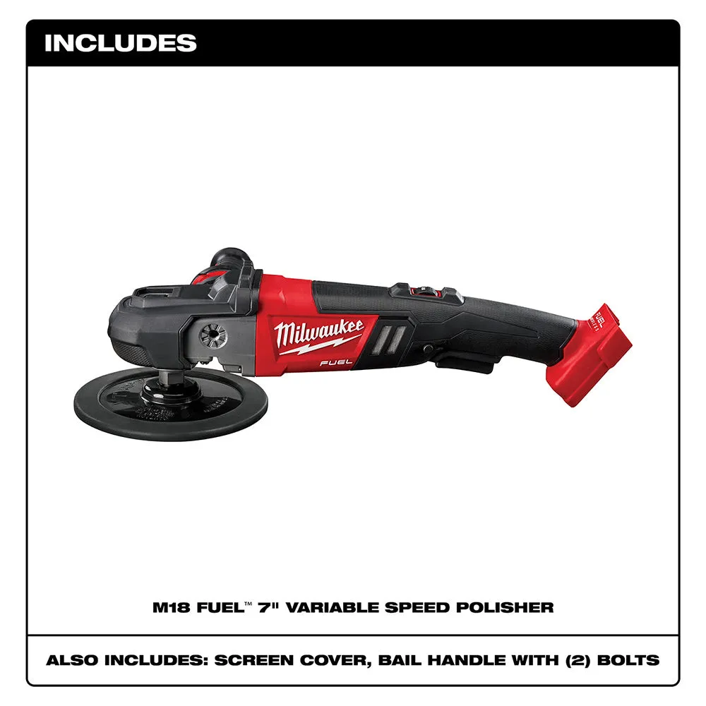 Milwaukee 2738-20 M18 FUEL 7" Variable Speed Polisher Bare Tool