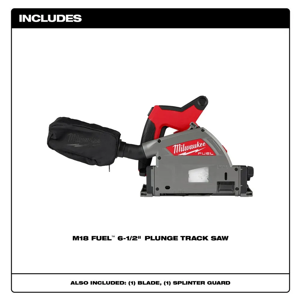 Milwaukee 2831-20 M18 FUEL 6-1/2" Plunge Track Saw