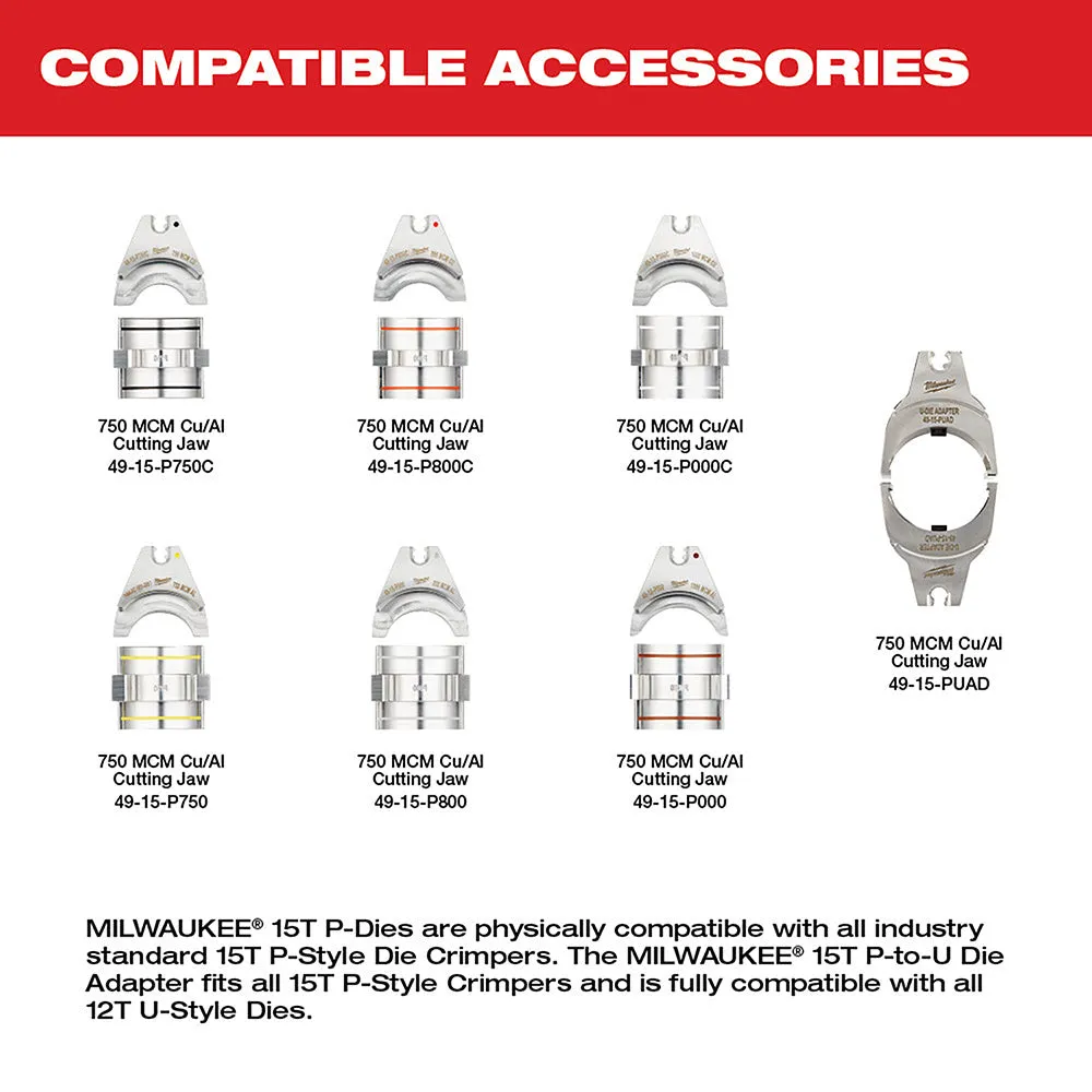 Milwaukee 2879-22 M18 FORCE LOGIC 15T Crimper Kit