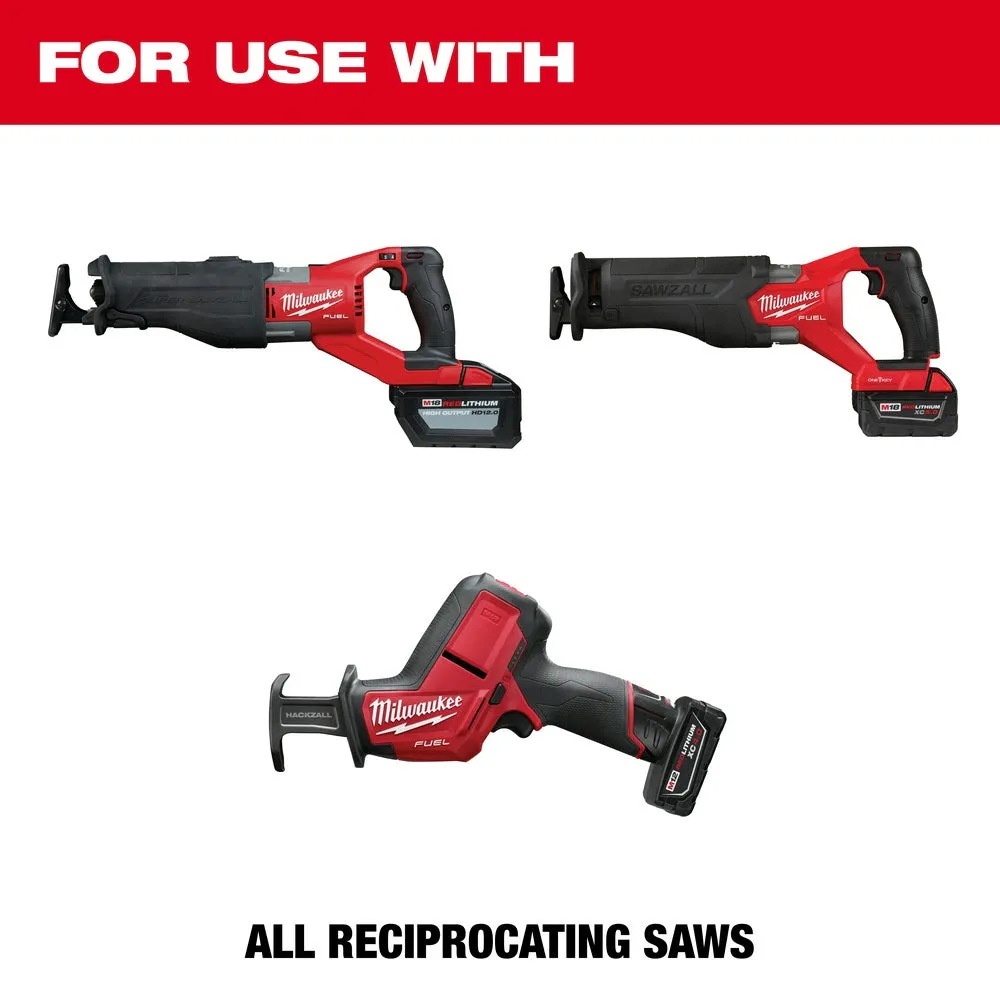 Milwaukee 48-00-5333 12" 3 TPI The AX™ with Carbide Teeth for Pruning & Clean Wood SAWZALL® Blade 3PK