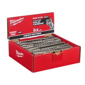 Milwaukee 48-20-7990 SDS-PLUS 4CT MX4™ 3/16" X 4" X 6" (100-Pack)