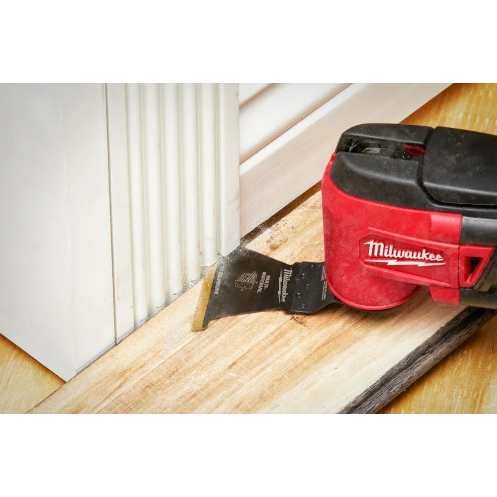 Milwaukee  49-25-1249 Milwaukee® OPEN-LOK™ 2-1/2" TITANIUM ENHANCED BI-METAL MULTI-MATERIAL BLADES 10PK