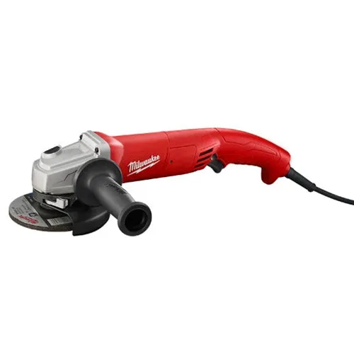 Milwaukee 6121-31A 11 Amp 5" Small Angle Grinder Trigger Grip, No-Lock, AC/DC