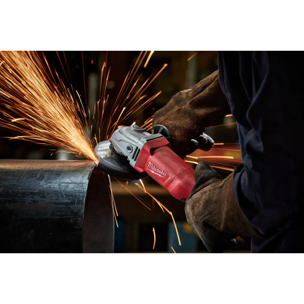 Milwaukee 6141-31 4-1/2" 11 Amp Small Angle Paddle Grinder